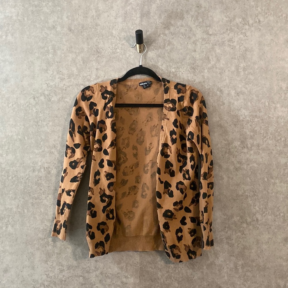 Takara Leopard Print Cardigan